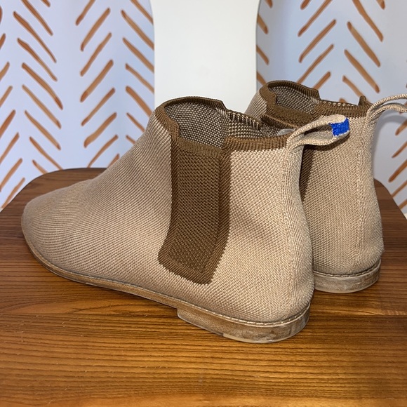 Rothy’s The Merino Wool Chelsea Ankle Boot in Chestnut Brown size 9.5 - Picture 8 of 15
